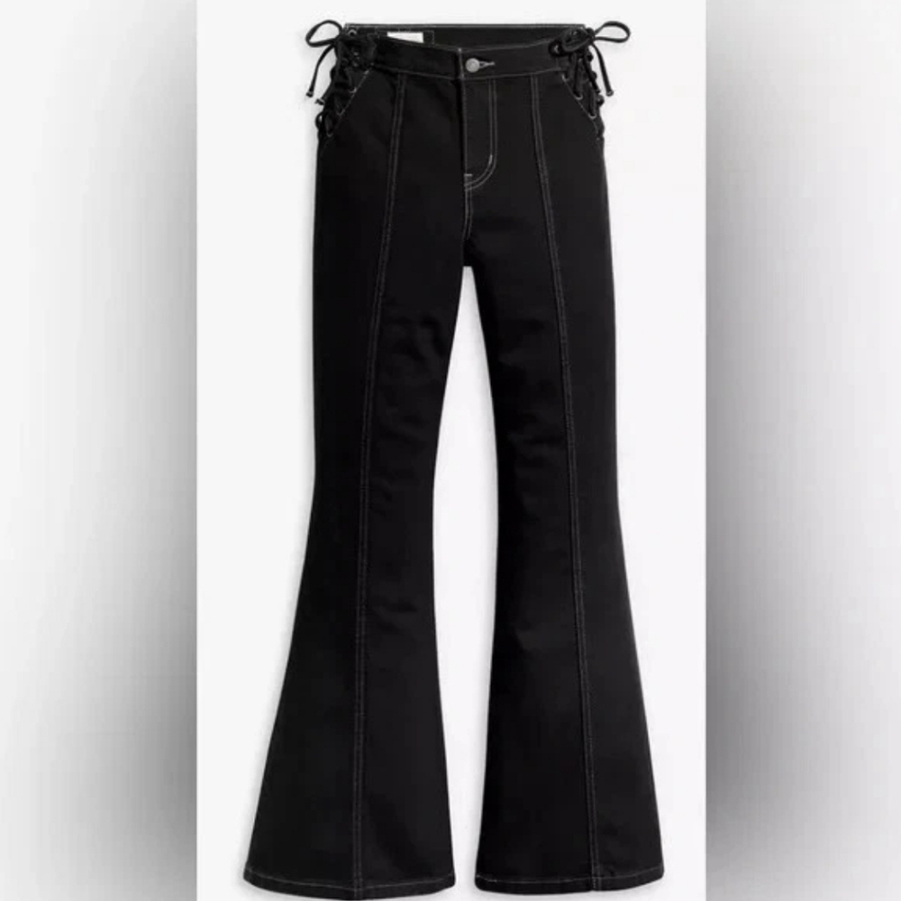 lace up levi’s